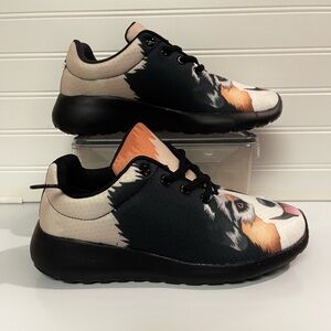 Unisex Grove Bags & Custom Kicks Australian Shepard Dog Shoes NWOT Size 6W